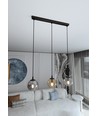 Cosmo 3 Sort Mix pendellampe - Ø14 cm, E14, 230V, uden lyskilde
