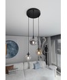 Cosmo 3 Sort Premium Mix pendellampe - Ø14 cm, E14, 230V, uden lyskilde