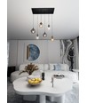 Cosmo 6 Sort MIX1 pendellampe - Ø14 cm, E14, 230V, uden lyskilde