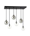 Cosmo 6 Sort MIX2 pendellampe - Ø14 cm, E14, 230V, uden lyskilde
