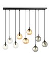 Cosmo 9 Sort MIX1 pendellampe - Ø14 cm, E14, 230V, uden lyskilde