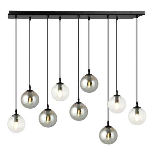 Cosmo 9 Sort MIX2 pendellampe - Ø14 cm, E14, 230V, uden lyskilde