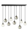 Cosmo 9 Sort MIX2 pendellampe - Ø14 cm, E14, 230V, uden lyskilde