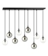 Cosmo 9 Sort MIX2 pendellampe - Ø14 cm, E14, 230V, uden lyskilde