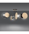 Zita 4 Sort loftslampe - E27, 230V, uden lyskilde