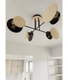 Zita 4 Sort loftslampe - E27, 230V, uden lyskilde