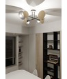Zita 4 Sort loftslampe - E27, 230V, uden lyskilde