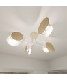 Zita 4 Hvid loftslampe - E27, 230V, uden lyskilde