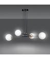 Ognis 4 Sort pendellampe - Ø15 cm, E27, 230V, uden lyskilde