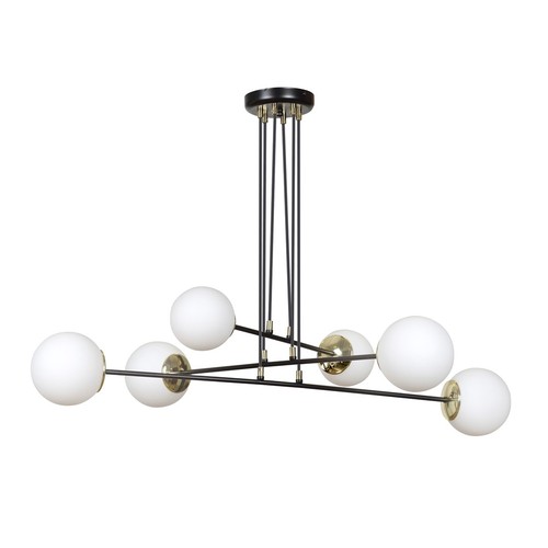 Ognis 6 Sort pendellampe - Ø15 cm, E27, 230V, uden lyskilde