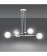 Ognis 4 Hvid pendellampe - Ø15 cm, E27, 230V, uden lyskilde