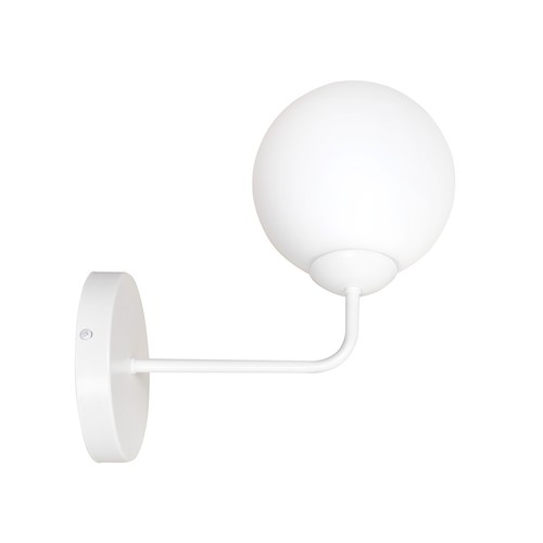 Pregos K1 Hvid væglampe - Ø15 cm, E14, 230V, uden lyskilde