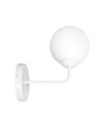 Pregos K1 Hvid væglampe - Ø15 cm, E14, 230V, uden lyskilde