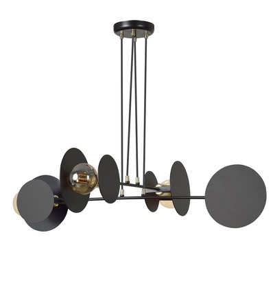 Idea 4 Sort pendellampe - E27, 230V, uden lyskilde