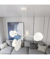 Idea 4 Hvid pendellampe - E27, 230V, uden lyskilde