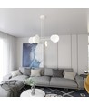 Idea 4 Hvid pendellampe - E27, 230V, uden lyskilde