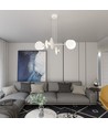 Idea 4 Hvid pendellampe - E27, 230V, uden lyskilde