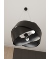 Vieno Sort pendellampe - E27, 230V, uden lyskilde
