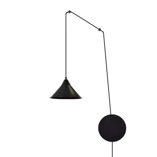 Abramo 1 Sort pendellampe - E27, 230V, uden lyskilde