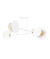 Minerva 4 Hvid loftslampe - Ø15 cm, E27, 230V, uden lyskilde