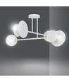 Minerva 4 Hvid loftslampe - Ø15 cm, E27, 230V, uden lyskilde