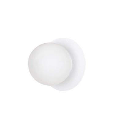 Minerva K1 Hvid væglampe - Ø15 cm, E14, 230V, uden lyskilde