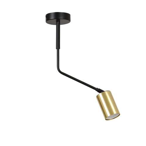 Verno 1 Sort loftslampe - GU10, 230V, uden lyskilde
