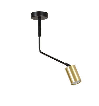 Verno 1 Sort loftslampe - GU10, 230V, uden lyskilde