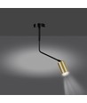 Verno 1 Sort loftslampe - GU10, 230V, uden lyskilde