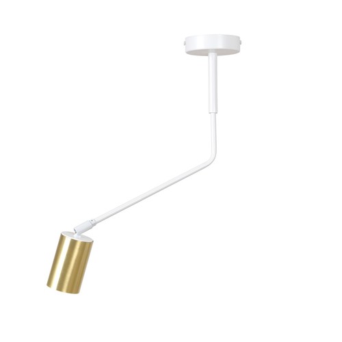 Verno 1 Hvid loftslampe - GU10, 230V, uden lyskilde