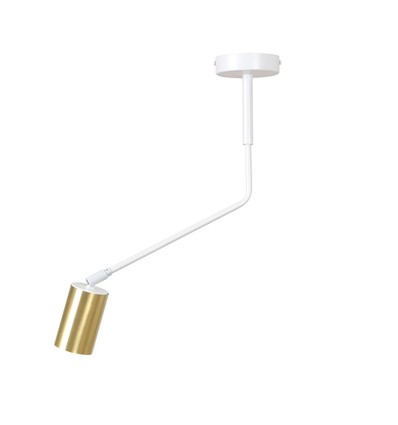 Verno 1 Hvid loftslampe - GU10, 230V, uden lyskilde