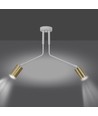 Verno 2 Hvid loftslampe - GU10, 230V, uden lyskilde