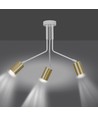 Verno 3 Hvid loftslampe - GU10, 230V, uden lyskilde