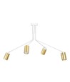 Verno 4 Hvid loftslampe - GU10, 230V, uden lyskilde