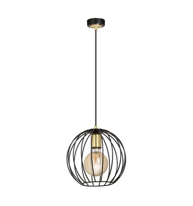 Albio 1 Sort pendellampe - E27, 230V, uden lyskilde