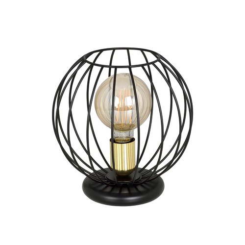 Albio LN1 Sort bordlampe - E27, 230V, uden lyskilde