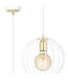 Albio 1 Hvid pendellampe - E27, 230V, uden lyskilde
