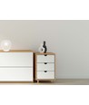 Albio LN1 Hvid bordlampe - E27, 230V, uden lyskilde