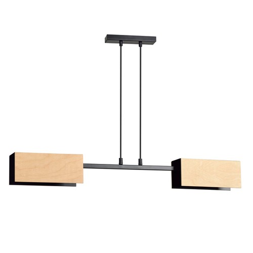 Zaper 2 Sort pendellampe - E27, 230V, uden lyskilde