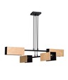 Zaper 4 Sort pendellampe - E27, 230V, uden lyskilde