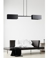 Tolos 2 Sort pendellampe - E27, 230V, uden lyskilde