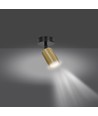 Zen 1 Sort loftslampe - GU10, 230V, uden lyskilde