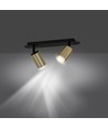 Zen 2 Sort loftslampe - GU10, 230V, uden lyskilde