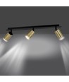 Zen 3 Sort loftslampe - GU10, 230V, uden lyskilde