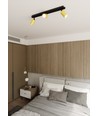 Zen 3 Sort loftslampe - GU10, 230V, uden lyskilde