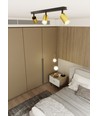 Zen 3 Sort loftslampe - GU10, 230V, uden lyskilde