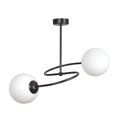 Selbi 2 Sort loftslampe - Ø15 cm, E14, 230V, uden lyskilde