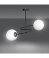 Selbi 2 Sort loftslampe - Ø15 cm, E14, 230V, uden lyskilde