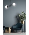 Selbi 2 Sort loftslampe - Ø15 cm, E14, 230V, uden lyskilde