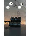 Selbi 4 Sort loftslampe - Ø15 cm, E14, 230V, uden lyskilde